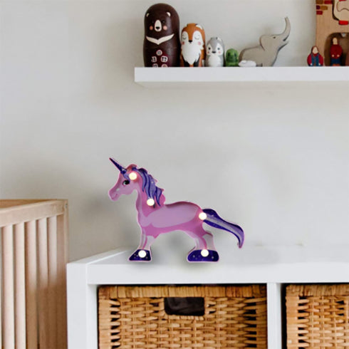 Standing Unicorn Marquee Lamp - Uncommongifts.in